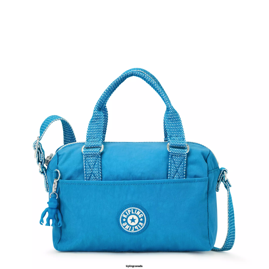 Women Mini Bags Kipling Eager Blue Folki Mini Handbag FHZD17