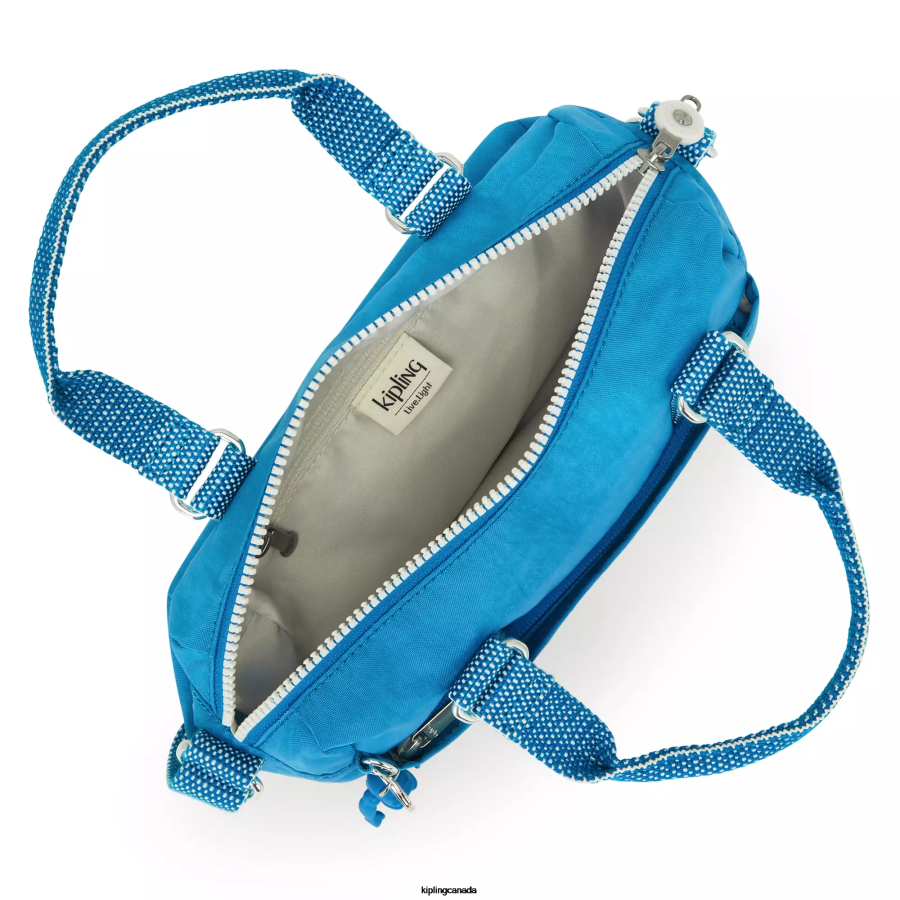 Women Mini Bags Kipling Eager Blue Folki Mini Handbag FHZD17