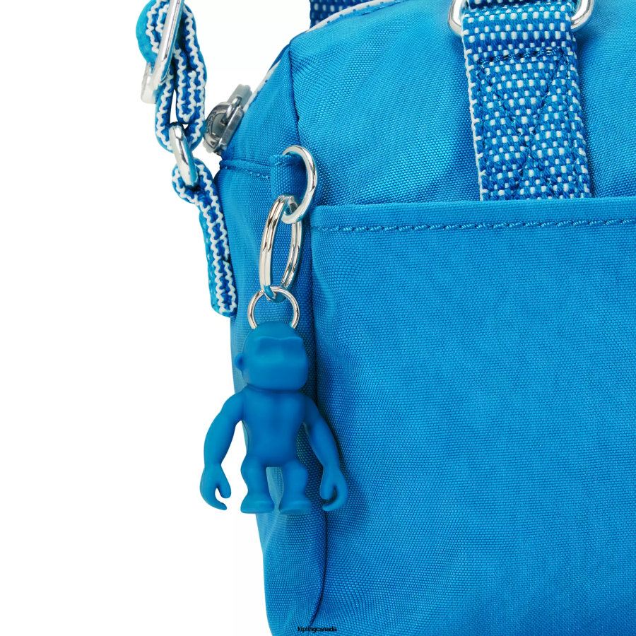 Women Mini Bags Kipling Eager Blue Folki Mini Handbag FHZD17
