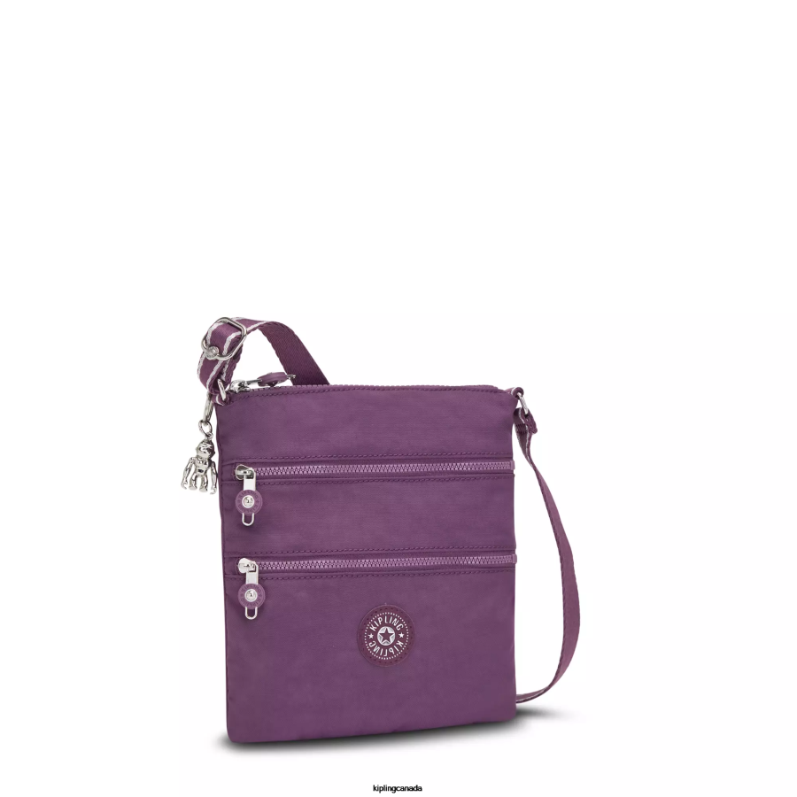 Women Mini Bags Kipling Endless Plum Keiko Crossbody Mini Bag FHZD88