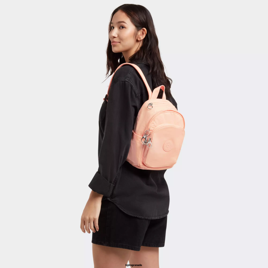 Women Mini Bags Kipling Garden Rose Delia Mini Backpack FHZD367