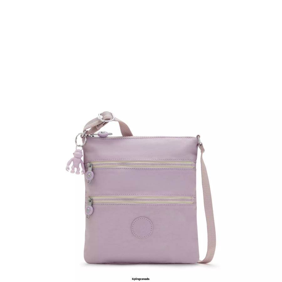 Women Mini Bags Kipling Gentle Lilac Keiko Crossbody Mini Bag FHZD93