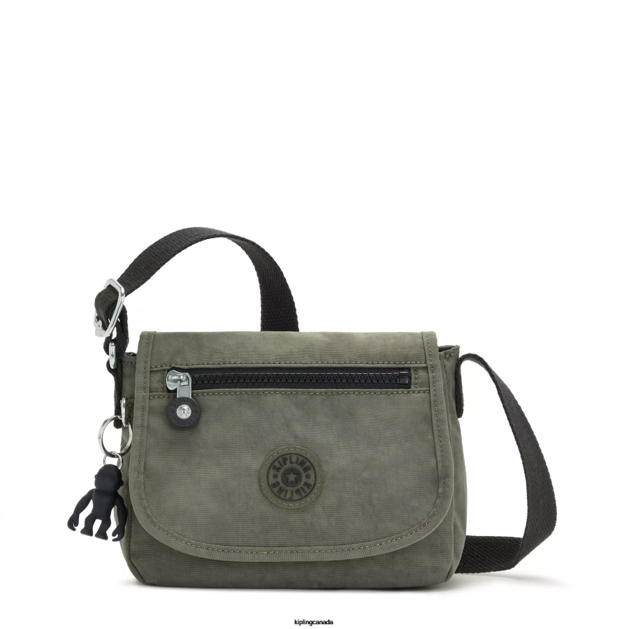 Women Mini Bags Kipling Green Moss Sabian Crossbody Mini Bag FHZD196