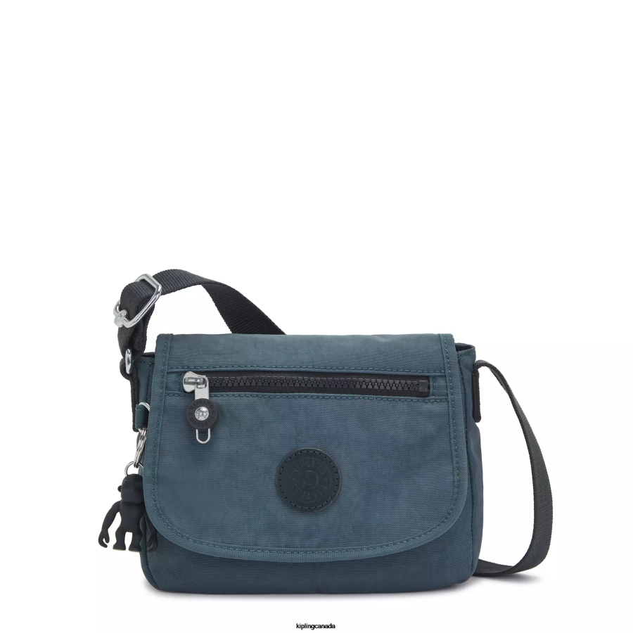 Women Mini Bags Kipling Nocturnal Grey Sabian Crossbody Mini Bag FHZD194
