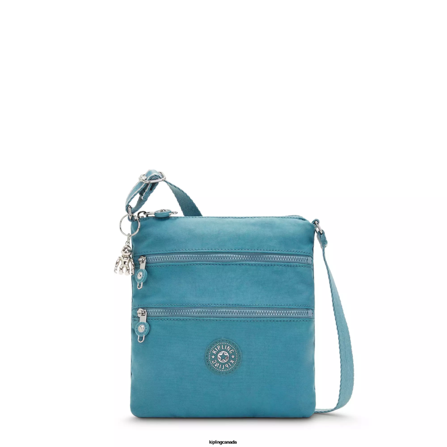 Women Mini Bags Kipling Ocean Teal Keiko Crossbody Mini Bag FHZD86