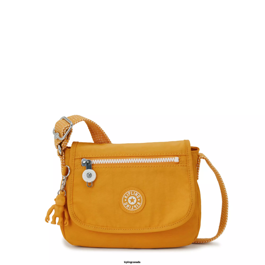 Women Mini Bags Kipling Rapid Yellow Sabian Crossbody Mini Bag FHZD197