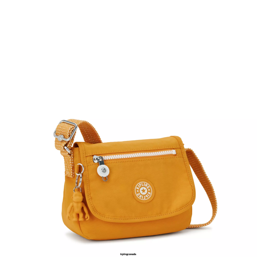 Women Mini Bags Kipling Rapid Yellow Sabian Crossbody Mini Bag FHZD197