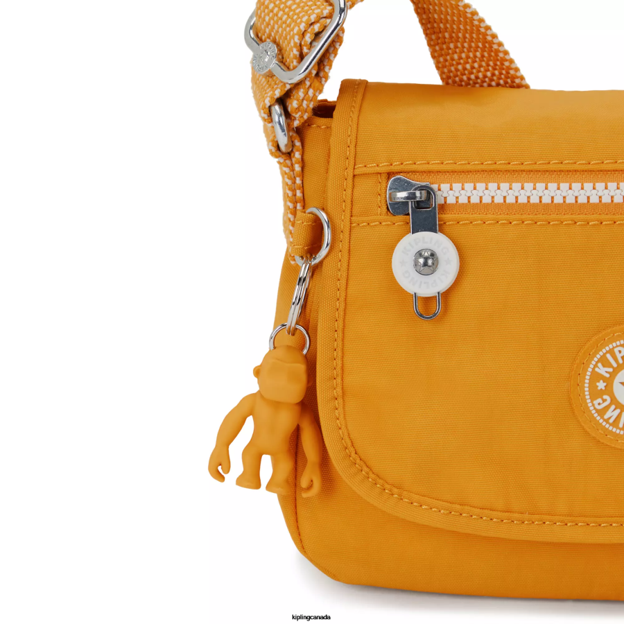 Women Mini Bags Kipling Rapid Yellow Sabian Crossbody Mini Bag FHZD197