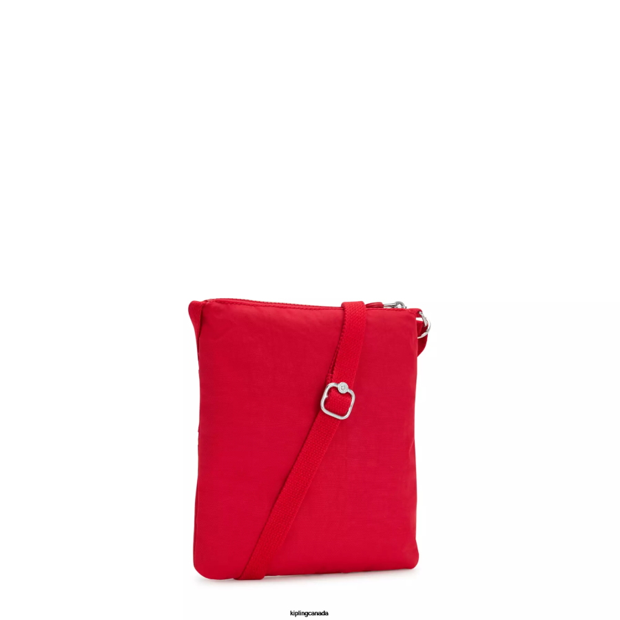 Women Mini Bags Kipling Red Rouge Keiko Crossbody Mini Bag FHZD92