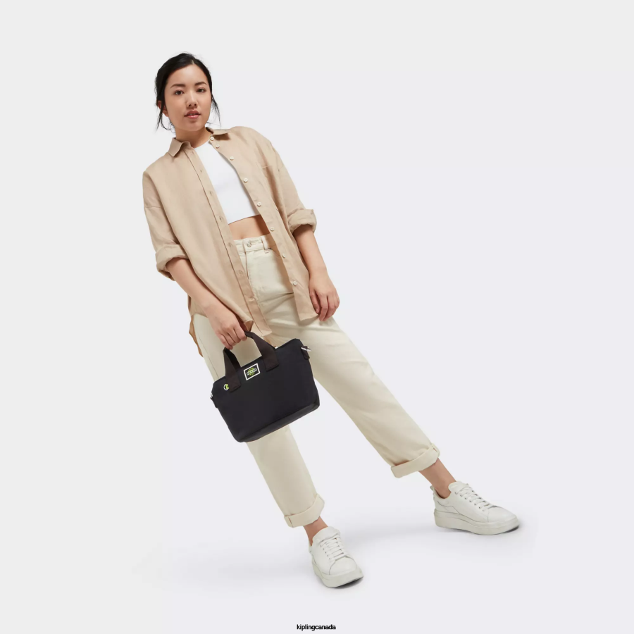 Women Mini Bags Kipling Valley Black Minta Mini Bag FHZD175 [FHZD175