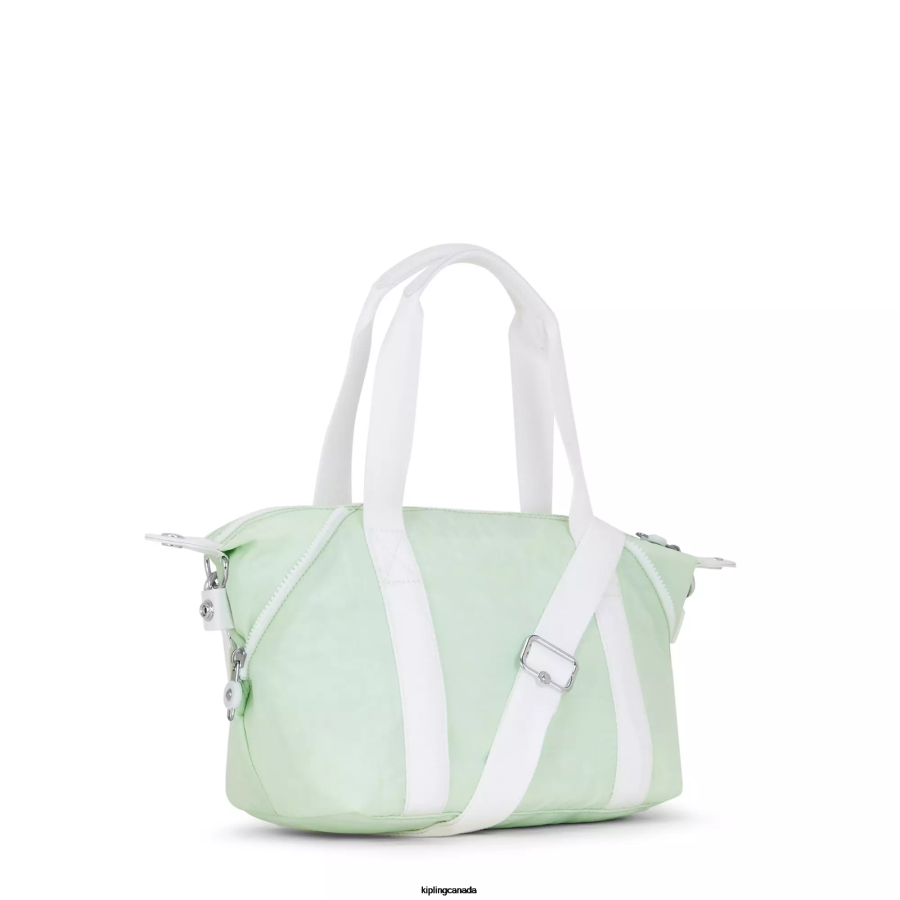 Women Shoulder Bags Kipling Airy Green Art Mini Shoulder Bag FHZD39