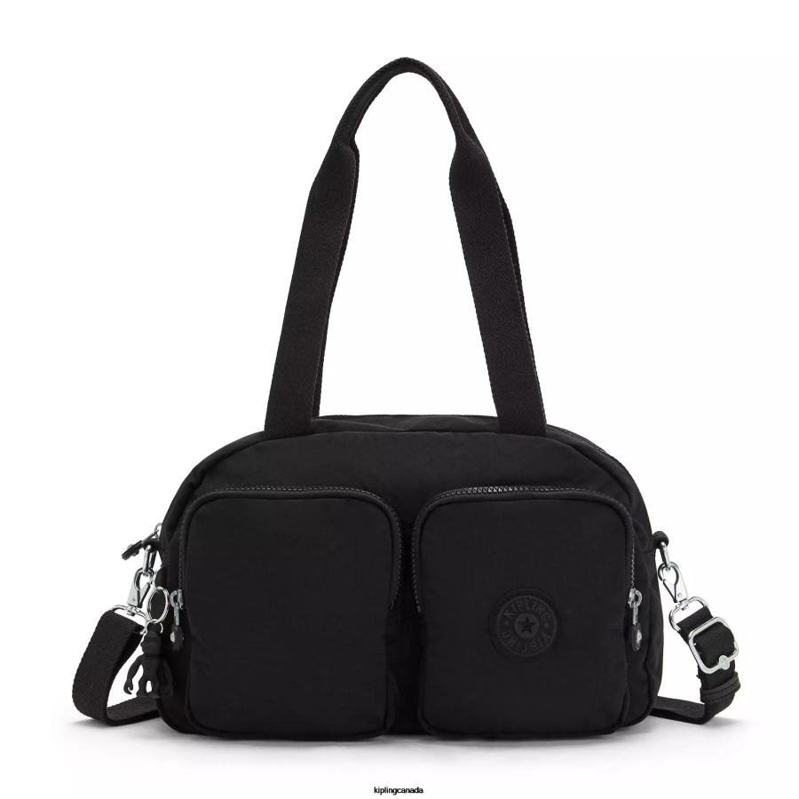 Women Shoulder Bags Kipling Black Noir Cool Defea Shoulder Bag FHZD224