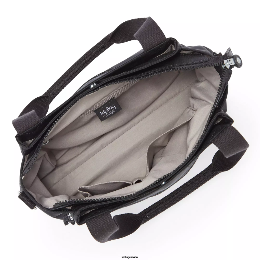Women Shoulder Bags Kipling Black Noir Elysia Shoulder Bag FHZD154