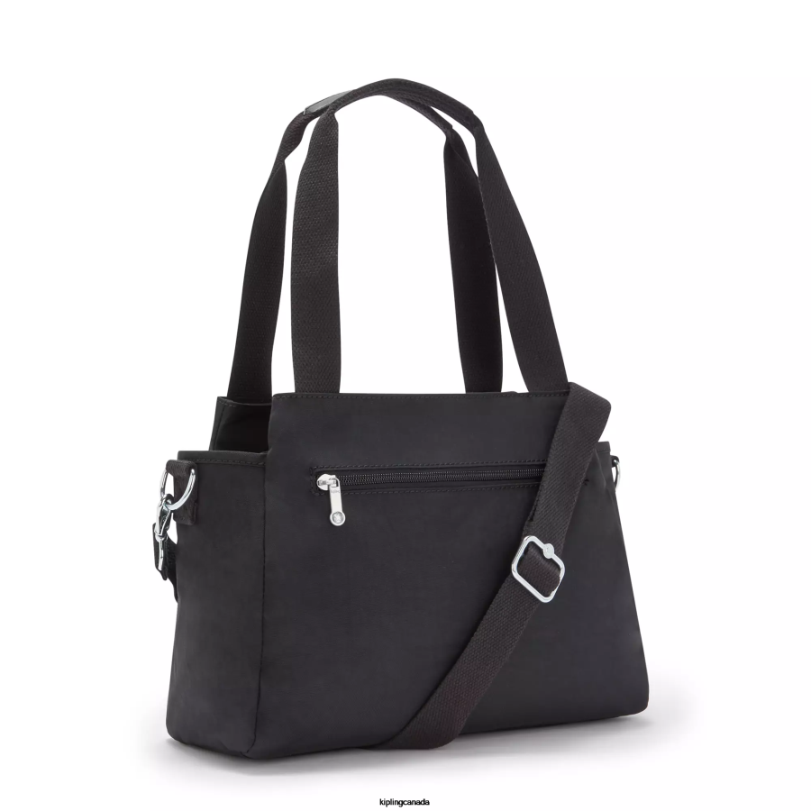Women Shoulder Bags Kipling Black Noir Elysia Shoulder Bag FHZD154