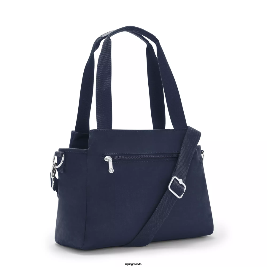 Women Shoulder Bags Kipling Blue Bleu Elysia Shoulder Bag FHZD155