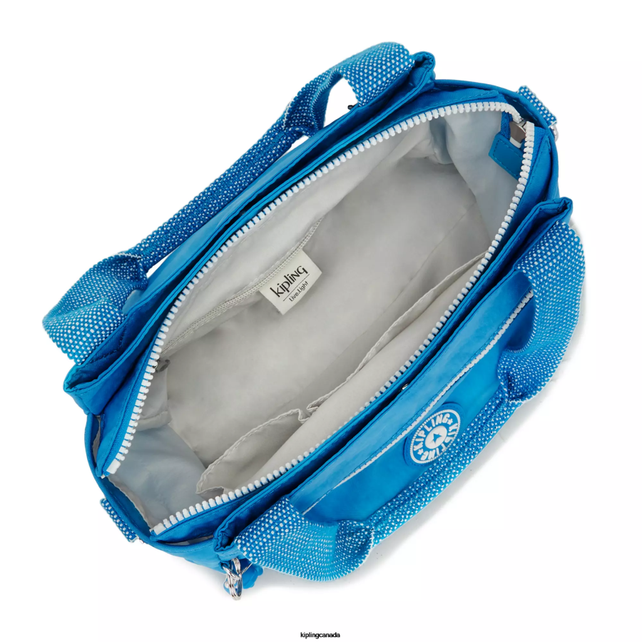 Women Shoulder Bags Kipling Eager Blue Elysia Shoulder Bag FHZD156