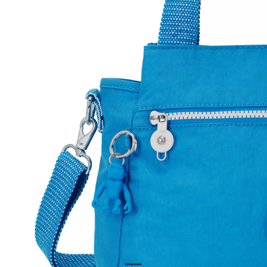Women Shoulder Bags Kipling Eager Blue Elysia Shoulder Bag FHZD156