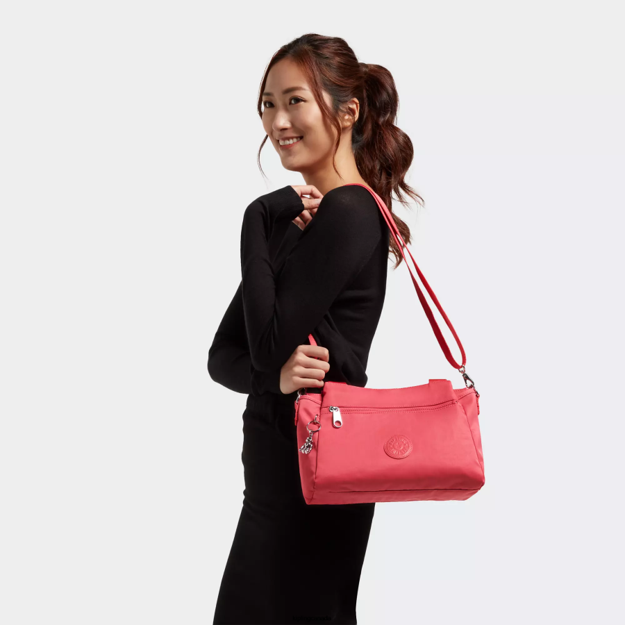Women Shoulder Bags Kipling Natural Coral Elysia Shoulder Bag FHZD191