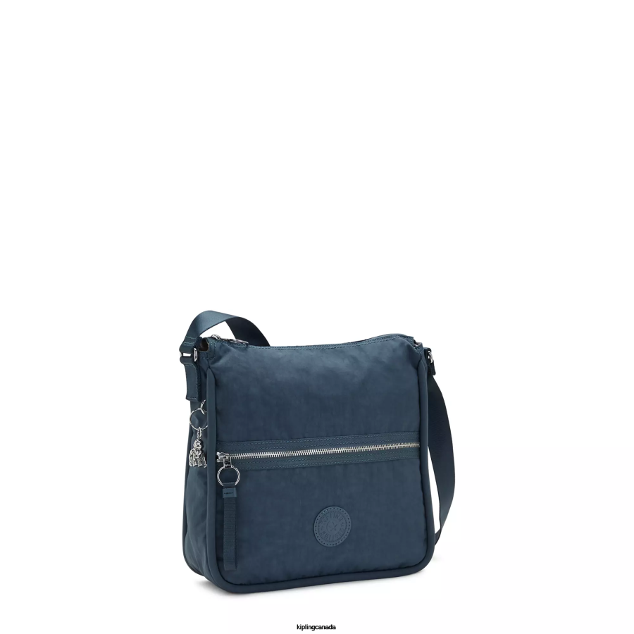 Women Shoulder Bags Kipling Nocturnal Grey Oswin Shoulder Bag FHZD248