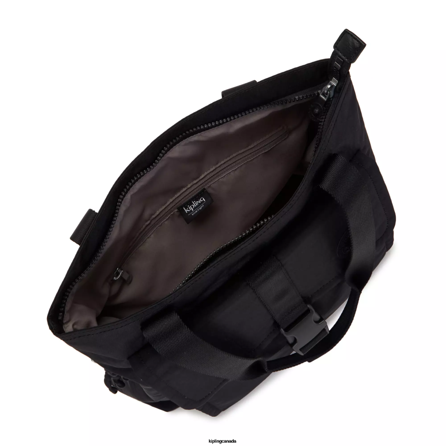 Women Tote Bags Kipling Black Enzo Tote Bag FHZD265