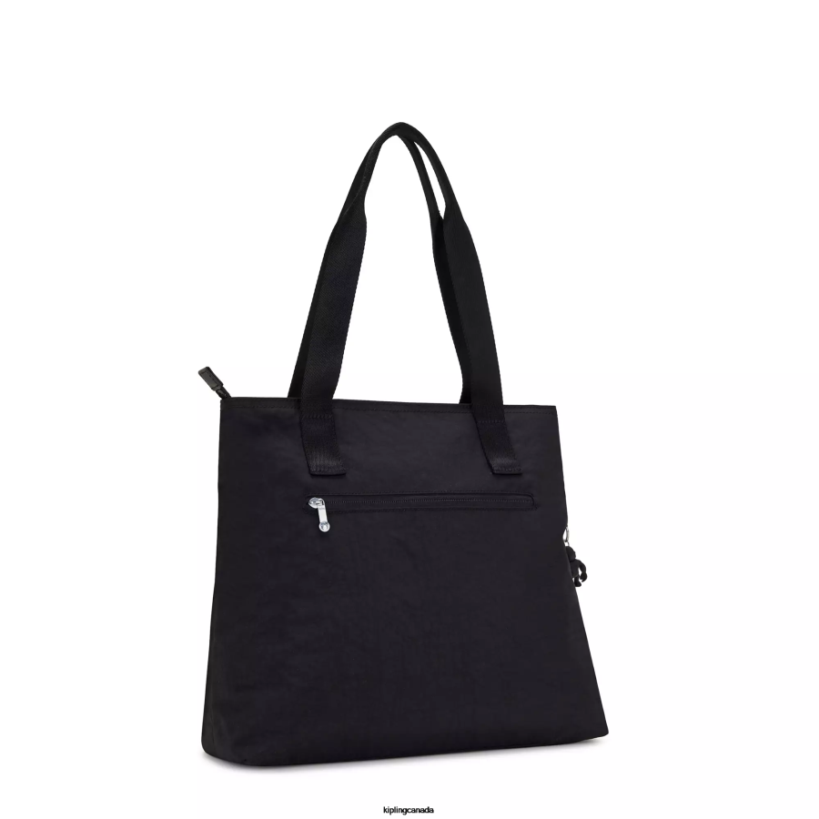 Women Tote Bags Kipling Black Enzo Tote Bag FHZD265