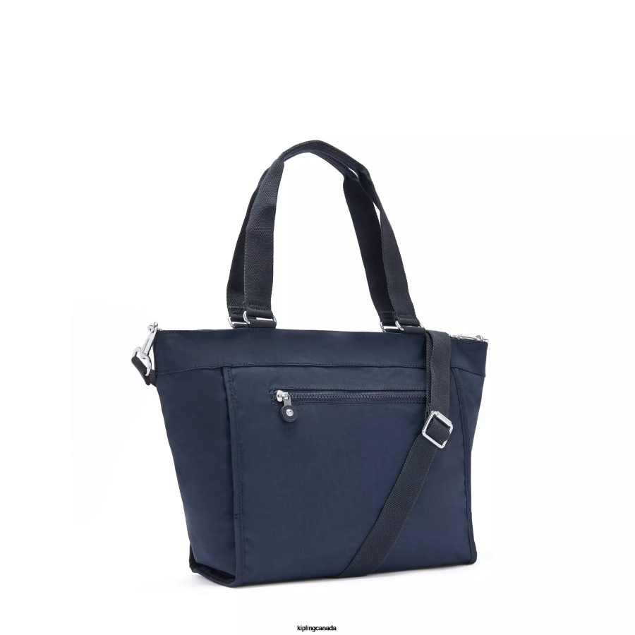 Women Tote Bags Kipling Blue Bleu New Shopper Small Tote Bag FHZD275