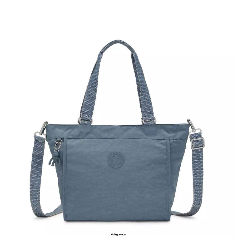 Women Tote Bags Kipling Brush Blue New Shopper Small Tote Bag FHZD274