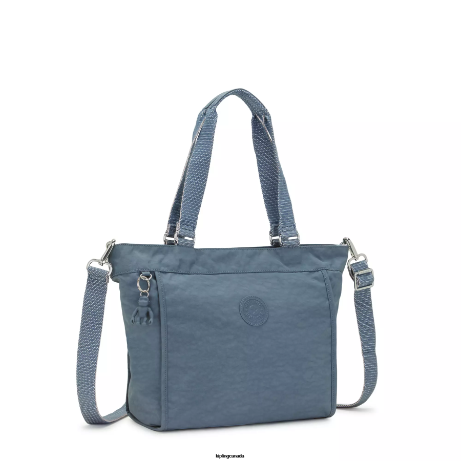 Women Tote Bags Kipling Brush Blue New Shopper Small Tote Bag FHZD274