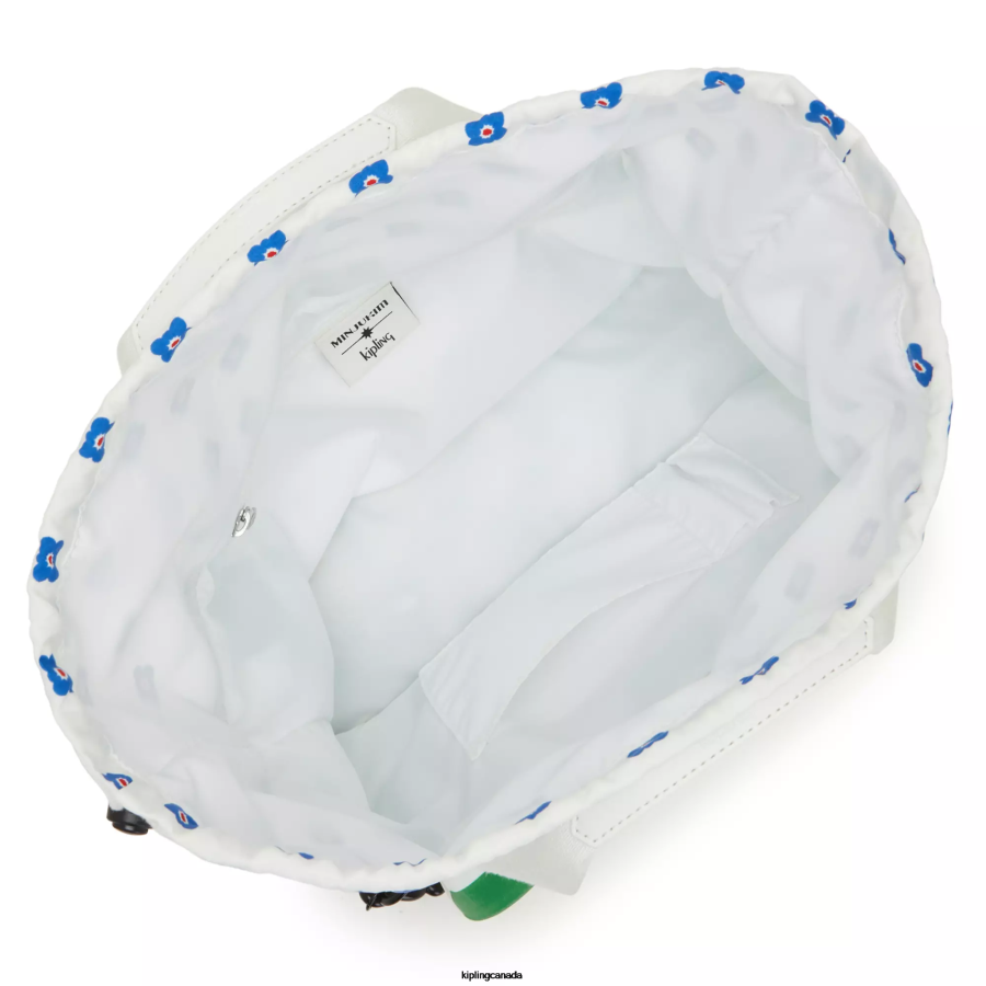 Women Tote Bags Kipling Minju Multi Print Jihoon Minju Kim Tote Bag FHZD271