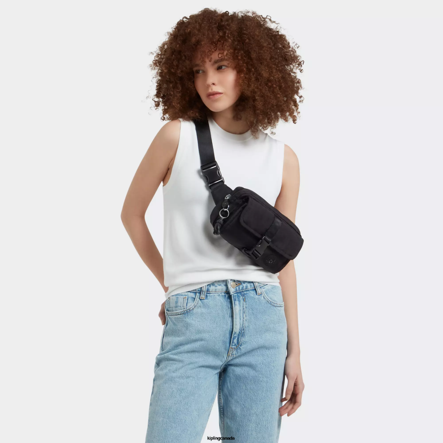 Women Waist Pack Kipling Black Izzet Waist Pack FHZD35