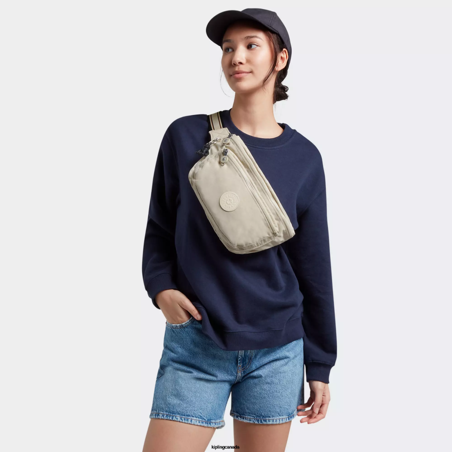Women Waist Pack Kipling Light Sand Yasemina Extra Large Waist Pack FHZD324