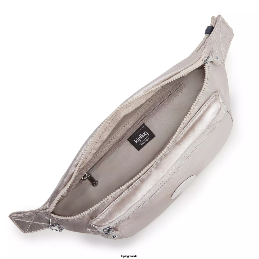 Women Waist Pack Kipling Metallic Glow Yasemina Extra Large Metallic Waist Pack FHZD285