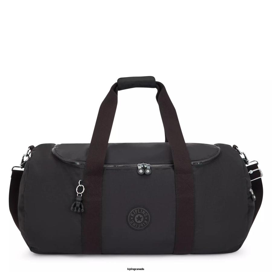 Women Duffle Bags Kipling Black Noir Argus Medium Duffle Bag FHZD332