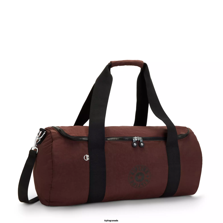 Women Duffle Bags Kipling Mahogany Argus Small Duffle Bag FHZD329