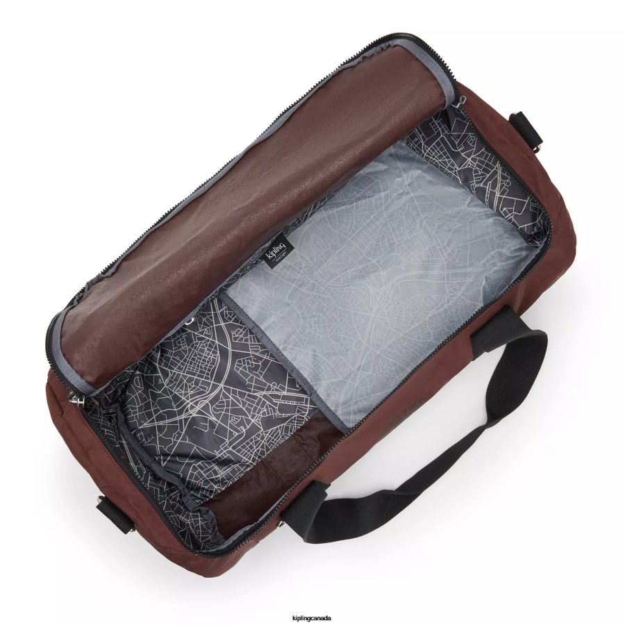 Women Duffle Bags Kipling Mahogany Argus Small Duffle Bag FHZD329