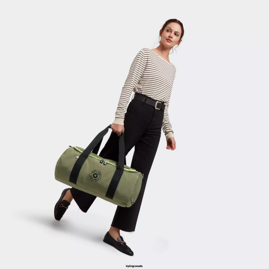 Women Duffle Bags Kipling Strong Moss Argus Small Duffle Bag FHZD328