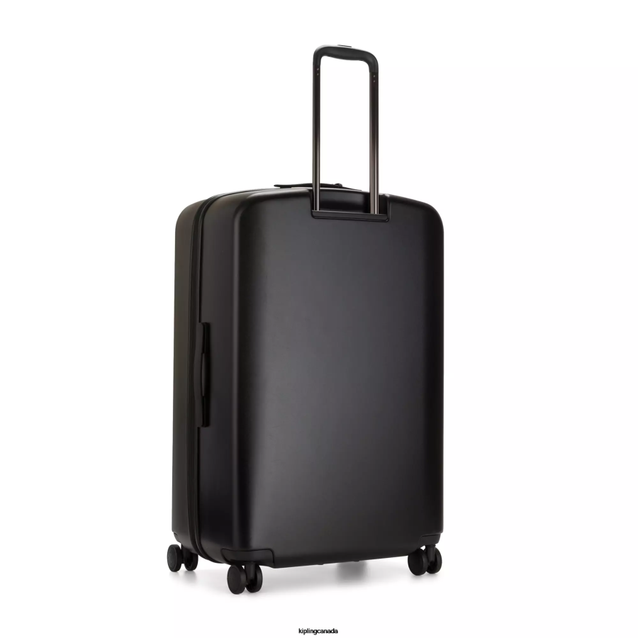 Women Rolling Luggage Kipling Black Noir Curiosity Large 4 Wheeled Rolling Luggage FHZD524