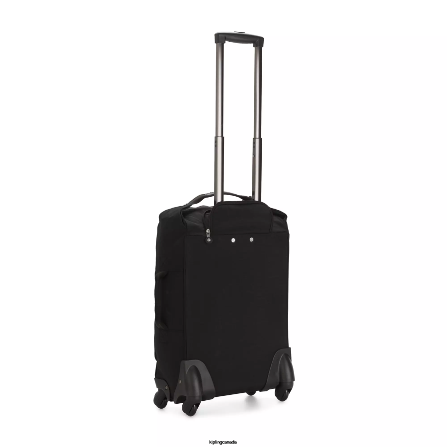 Women Rolling Luggage Kipling Black Noir Darcey Small Carry-On Rolling Luggage FHZD509