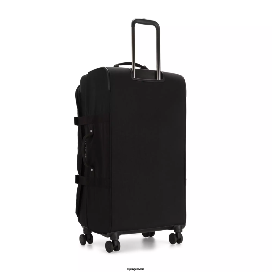 Women Rolling Luggage Kipling Black Noir Spontaneous Large Rolling Luggage FHZD518