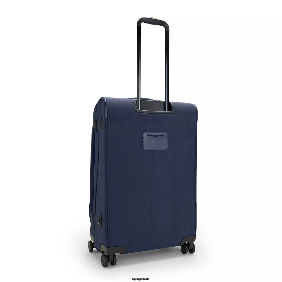 Women Rolling Luggage Kipling Blue Bleu Youri Spin Medium 4 Wheeled Rolling Luggage FHZD522