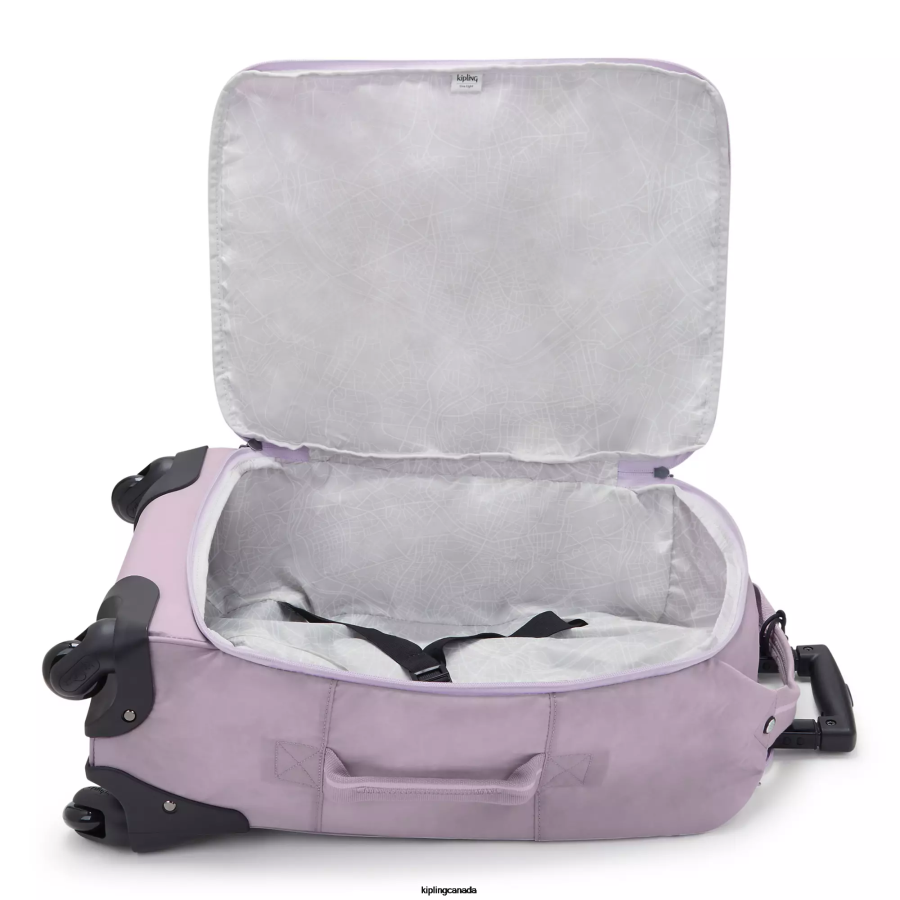 Women Rolling Luggage Kipling Gentle Lilac Darcey Small Carry-On Rolling Luggage FHZD511