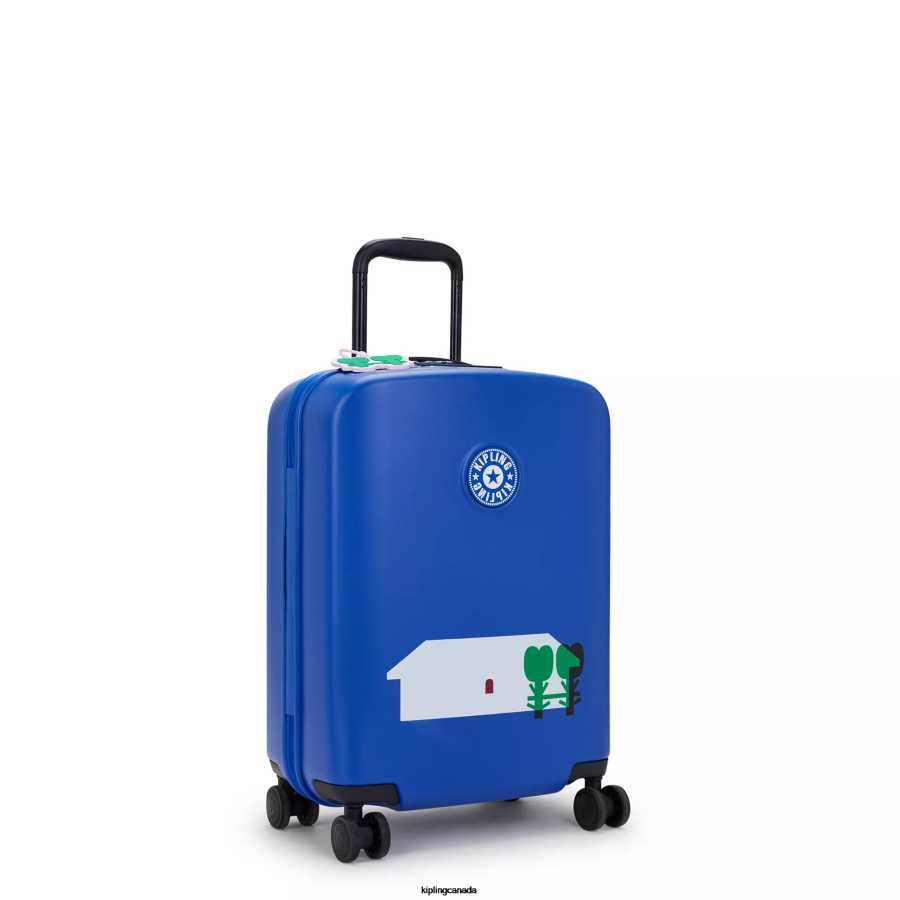 Women Rolling Luggage Kipling Minju Multi Print Curiosity Small Minju Kim 4 Wheeled Rolling Luggage FHZD512