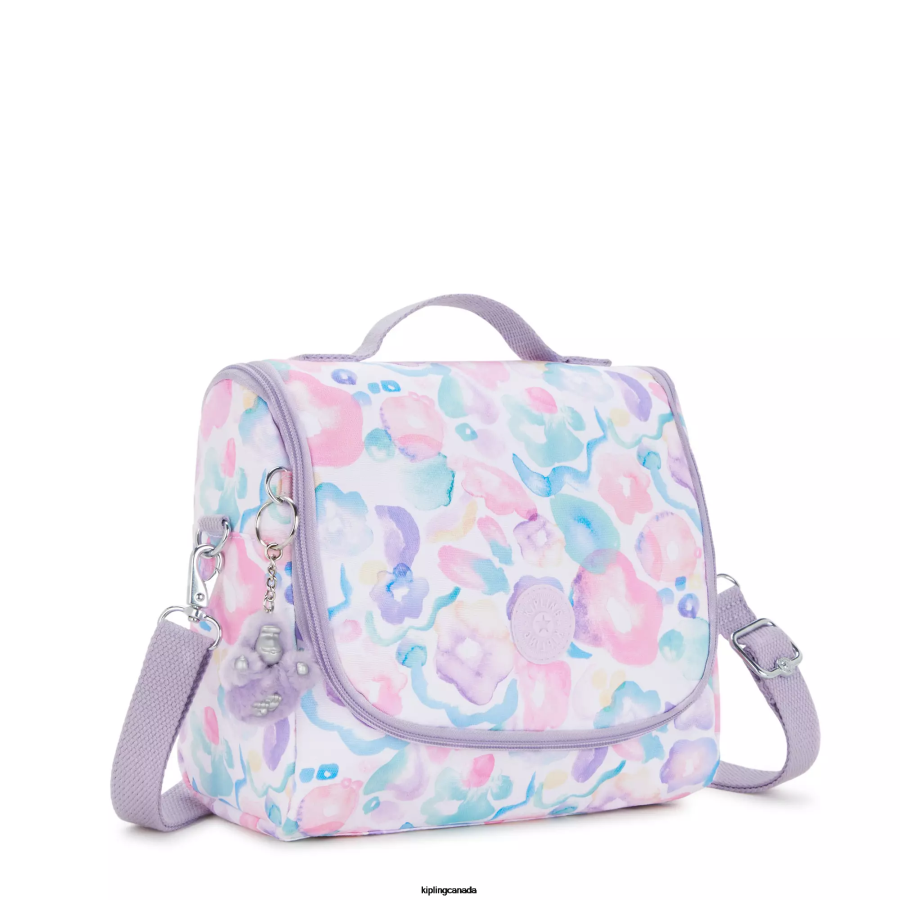 Women Lunch Bags Kipling Aqua Flowers New Kichirou Printed Lunch Bag FHZD642