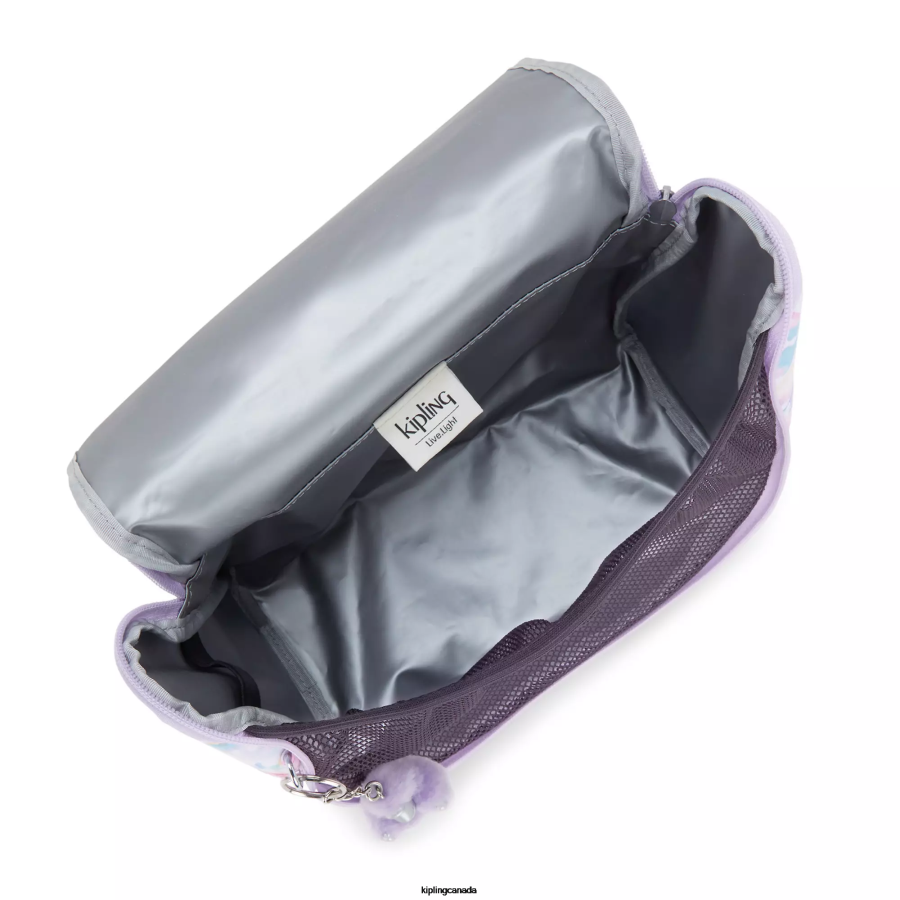 Women Lunch Bags Kipling Aqua Flowers New Kichirou Printed Lunch Bag FHZD642