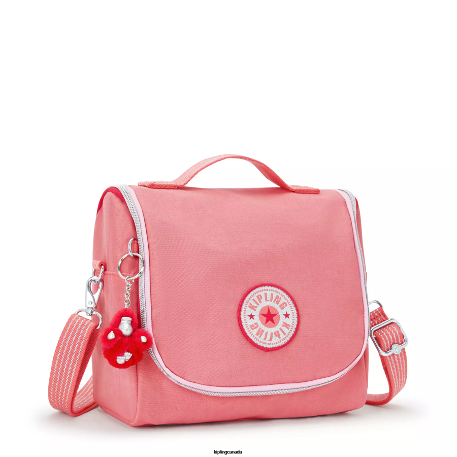 Women Lunch Bags Kipling Joyous Pink Fun New Kichirou Lunch Bag FHZD646