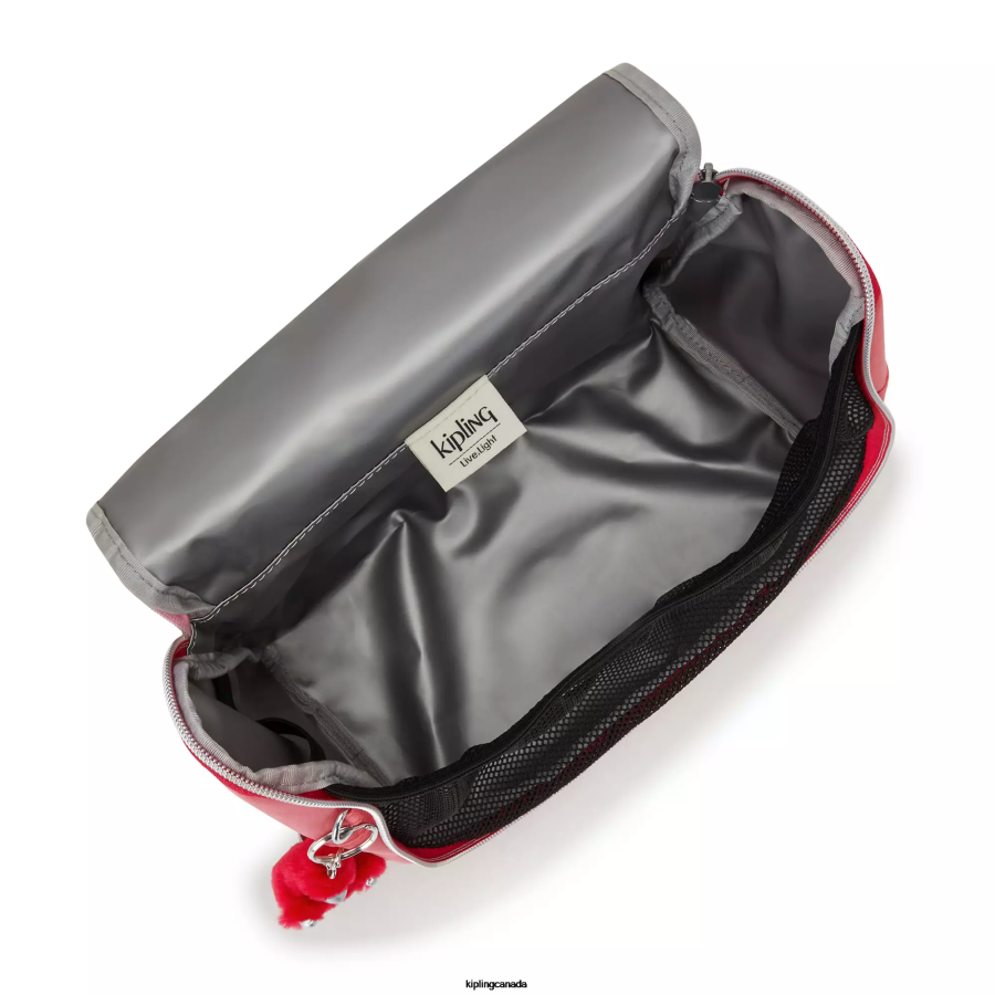 Women Lunch Bags Kipling Joyous Pink Fun New Kichirou Lunch Bag FHZD646