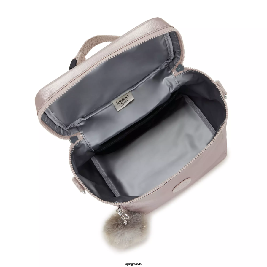 Women Lunch Bags Kipling Metallic Rose Graham Metallic Lunch Bag FHZD649