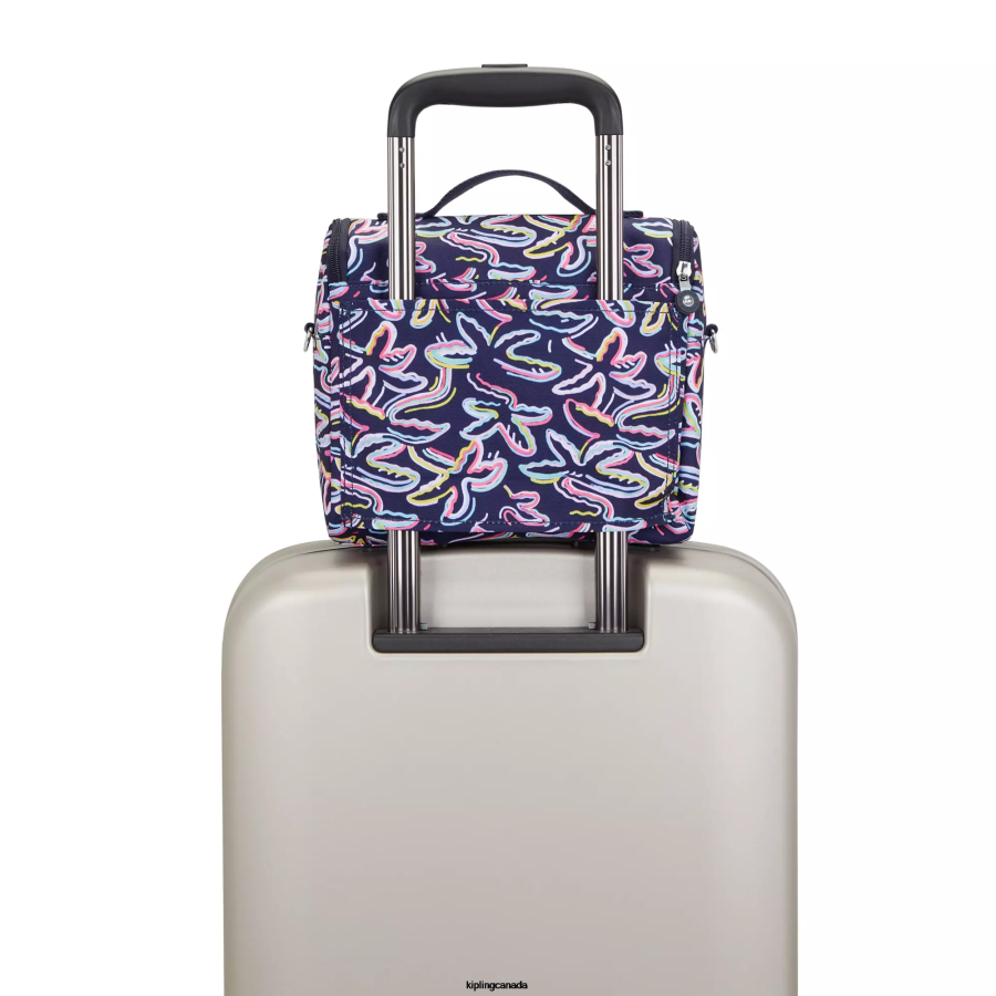 Women Lunch Bags Kipling Palm Fiesta Print New Kichirou Printed Lunch Bag FHZD639