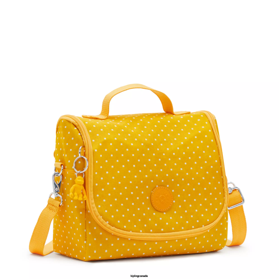 Women Lunch Bags Kipling Soft Dot Yellow New Kichirou Printed Lunch Bag FHZD637