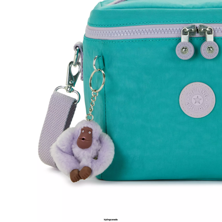 Women Lunch Bags Kipling Surfer Green Graham Lunch Bag FHZD650